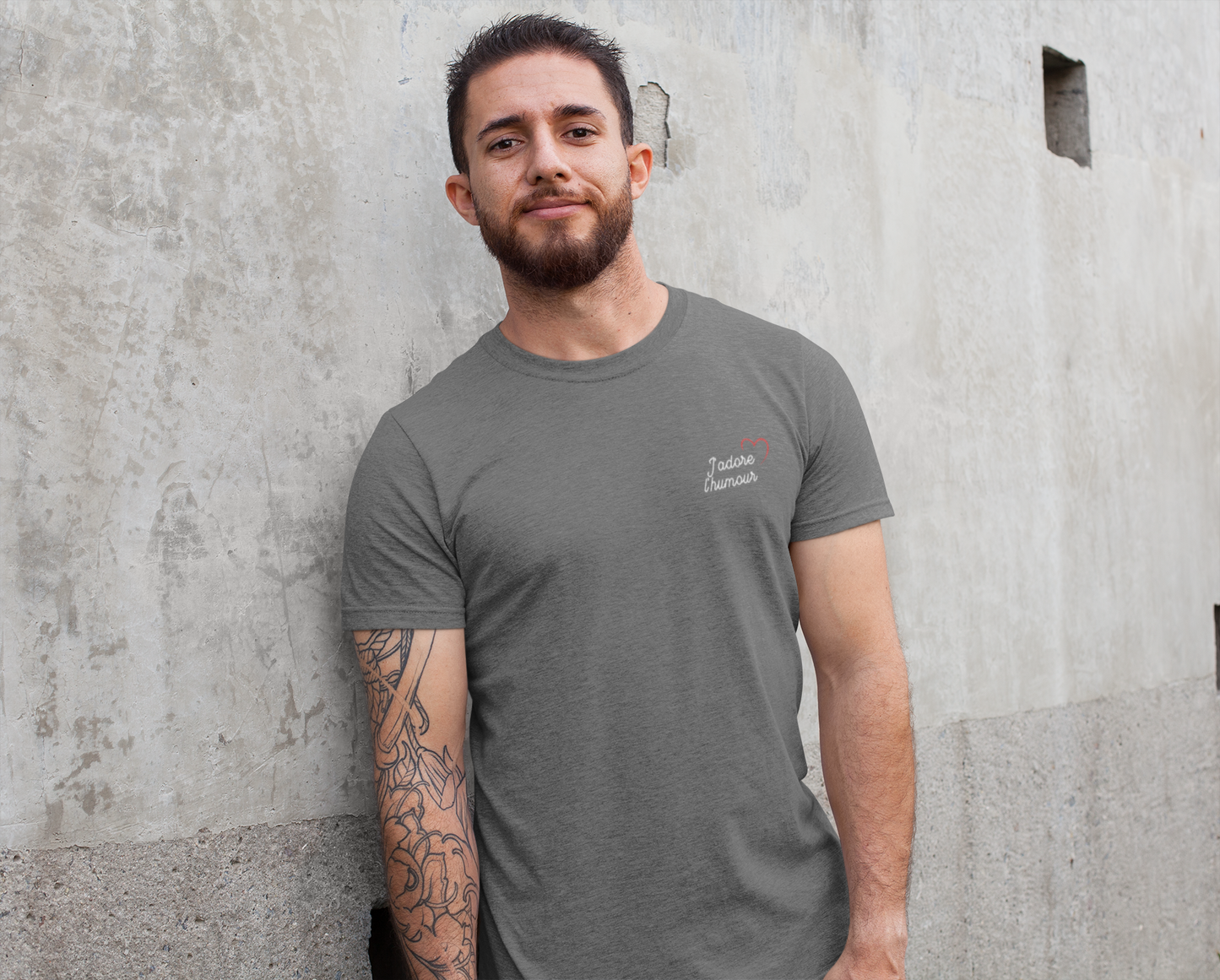T-shirt homme tattoo tshirt jadorelhumour