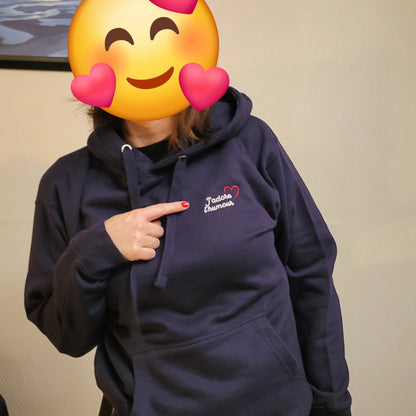 Sweat à Capuche "j'adore l'humour"