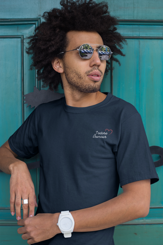 T-shirt homme bleu